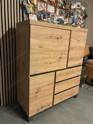 Komode in eichen optik Bild 2