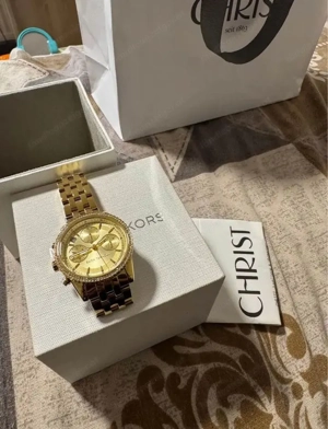 Michael Kors goldene uhr wie neu Bild 2