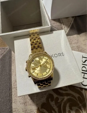 Michael Kors goldene uhr wie neu Bild 3