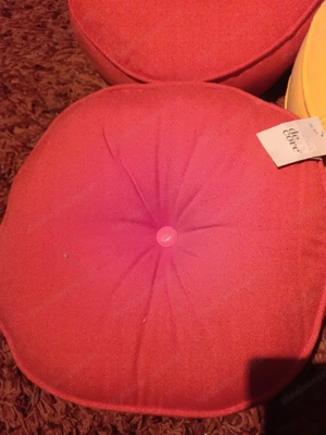 Stuhl Polster rund neu  Bild 2