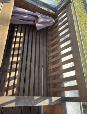 Holz Gartenmöbel  Bild 3