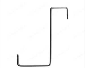 Wenko Türgarderobenhaken  Türhaken Schwarz Bild 4