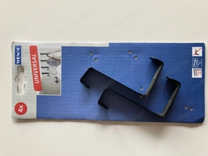 Wenko Türgarderobenhaken  Türhaken Schwarz