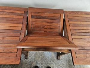 Gartenmöbel aus Teakholz Bild 4