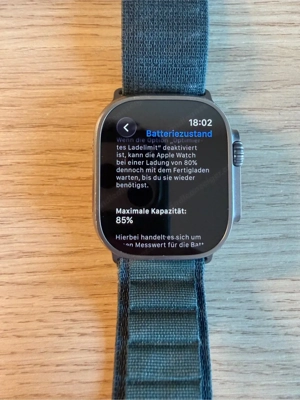 Apple Watch Ultra 1 - Top Zustand - kaum Gebrauchsspuren Bild 3