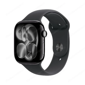 Apple Watch 10 (CEL+GPS), 46mm, Aluminium, Black Sport Band M&L