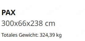 Kleiderkasten mit Schiebetür Bild 3