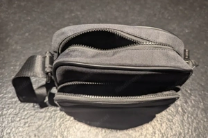 Lanetti Umhängetasche Bag schwarz grau anthrazit wie neu RM0364 Bild 2