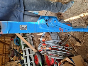 Wagenheber blau Brano