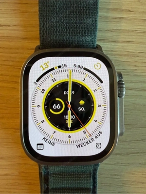 Apple Watch Ultra 1 - Top Zustand - kaum Gebrauchsspuren Bild 6