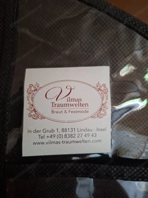 Ballkleid blau Bild 2