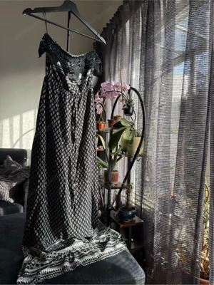 Boho Maxikleid mit Spitze & Muster  Sommer   Festival  Bild 4