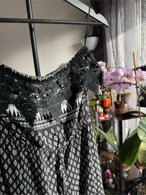 Boho Maxikleid mit Spitze & Muster  Sommer   Festival  Bild 3