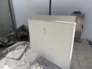 Heizkörper frisch lackiert Bild 2