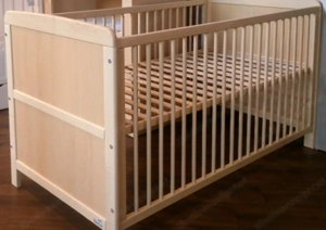 Geuther Babybett  "Pascal" mit Träumeland-Matratze, beides fast neu Bild 2