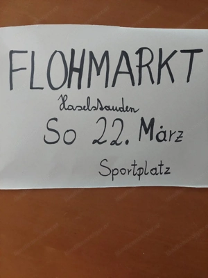 Flohmarkt Haselstauden 