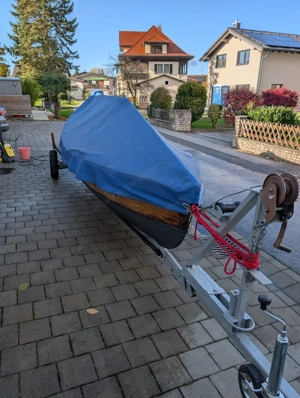 Thurnher Gondel, Bodenseezulassung 20PS Außenborder  Bild 4