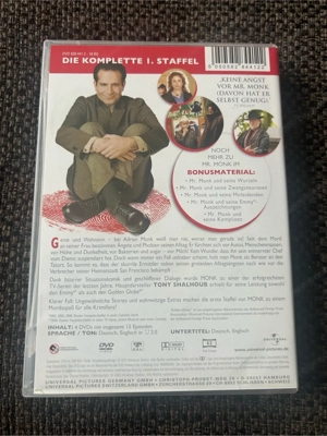 4 DVDs Monk 1. Staffel Bild 2