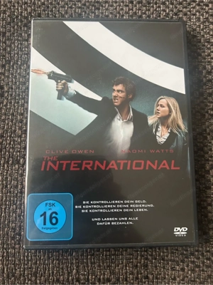 DVD The international, Clive Owen