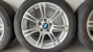 4 x BMW Sommerkompletträder 18 Zoll Styling 350 M Doppelspeiche  Bild 4