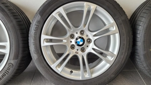4 x BMW Sommerkompletträder 18 Zoll Styling 350 M Doppelspeiche  Bild 5