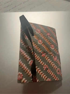 Charmantes Vintage-Notizbuch mit floralem Muster   nostalgischer Retro-Stil Bild 4