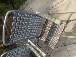 2 Camping Gartenstühle Klappstühle  Bild 4