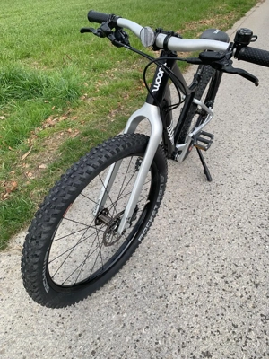 WOOM 5 off Kinderfahrrad schwarz, 24 Zoll Bild 2