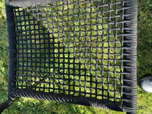 3 Stk. Designer-Outdoorstühle von Lambert, schwarz Bild 6