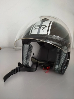 Mopedhelm mit visier Bild 4