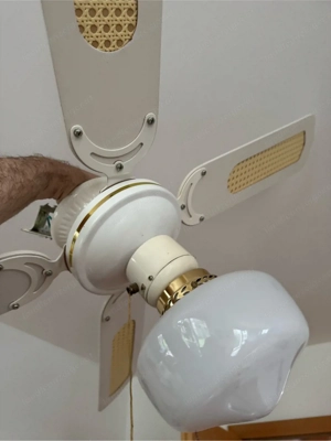 Deckenventilator mit Leuchte Bild 2