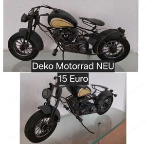 Deko Motorrad NEU