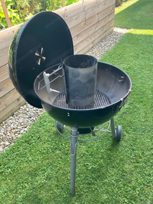 Holzkohle-Kugelgrill