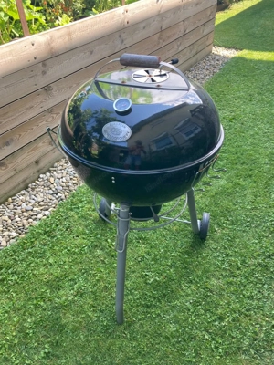 Holzkohle-Kugelgrill Bild 2
