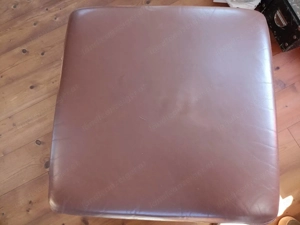 Große bequeme braune Leder-Couchlandschaft  Bild 5