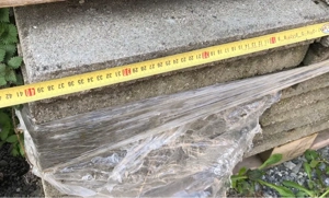 Terassenplatten-Beton