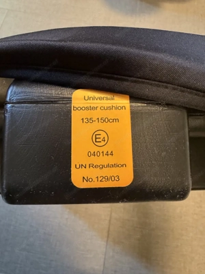 Kindersitz, Sitzerhöhung mit Isofix Bild 2