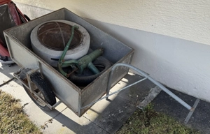 Hand Fahrrad Anhänger - Eigenbau Bild 3