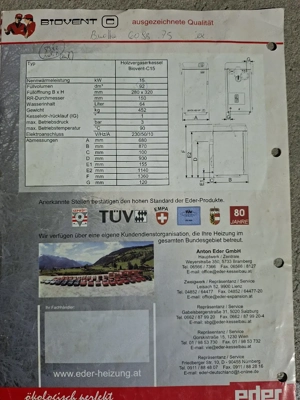 Holzvergaser EDER Biovent C Bild 5