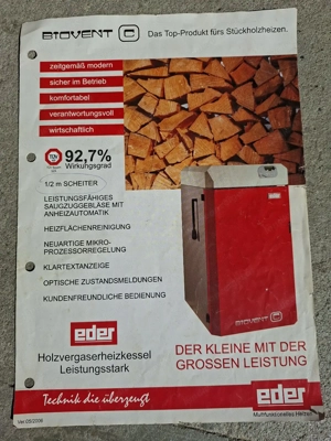 Holzvergaser EDER Biovent C Bild 4