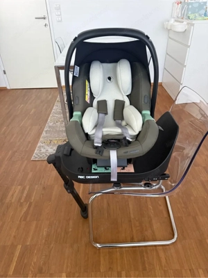 ABC Design Tulip i-Size Babyschale + Isofix Base Root   drehbar, Bild 2