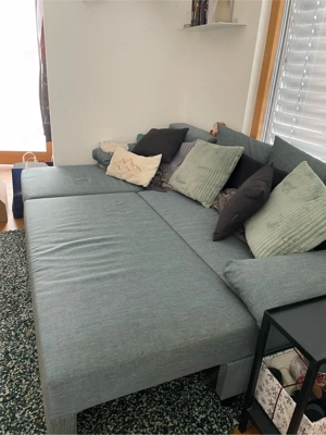 Eckcouch türkis  Bild 3