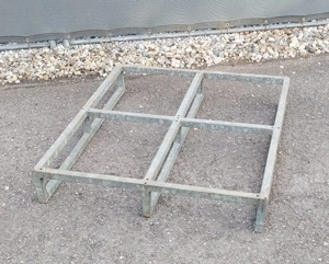 Stahlpalette 105x90x15cm Bild 2
