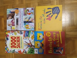 Bücher (Bastelbücher, Fußballbuch, Weltatlas für Kinder) zu verschenken Bild 3