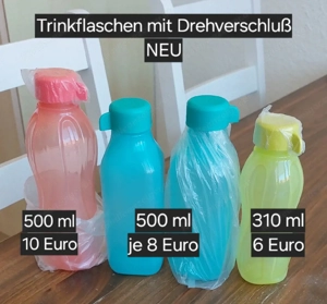 Ökoflaschen Tupperware NEU