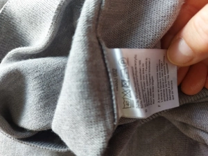 Neuer grauer Herren V-Pullover  Bild 3