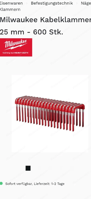 Akku-Klammergerät Bild 2