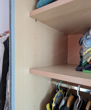 3-türiger Schwebetüren-Kleiderschrank, weiß, esche, 336 cm breit Bild 7