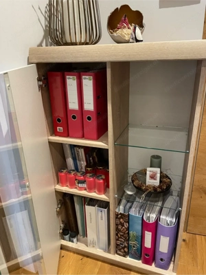 Regal mit Glas Bild 2