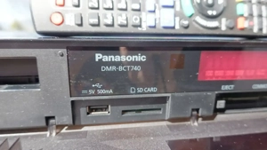 PANASONIC Blu-Ray Recorder DMR-BCT 740EG, 500 GB, mit orig. Fernbedienung  Bild 5